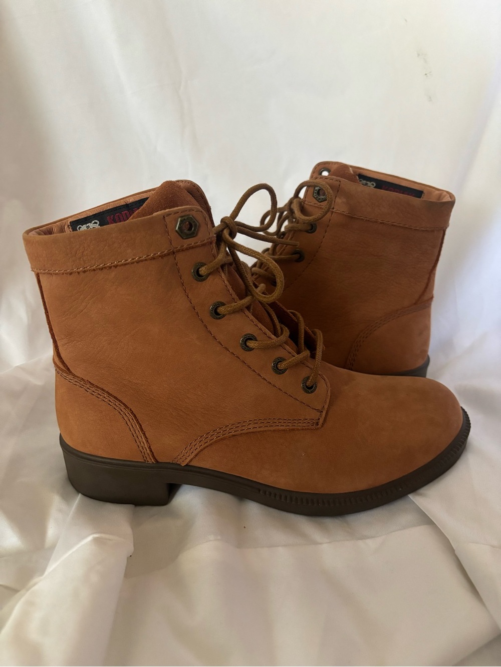 Kodiak Taupe Suede ‘Thinsulated’ Insulated Waterproof Combat Ankle Boots